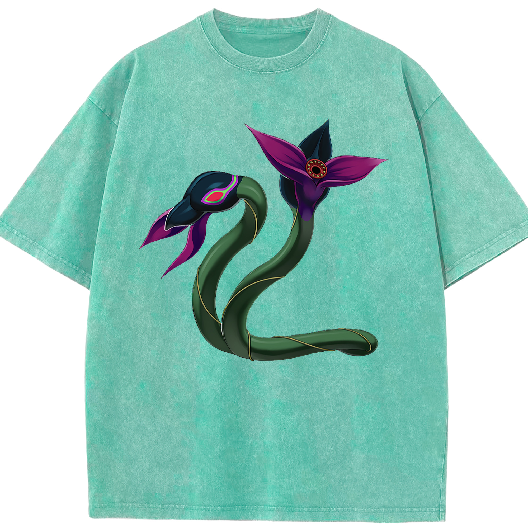 （画像用） 遊☆戯☆王 Yu-Gi-Oh! 綿100% ヴィンテージ風 半袖Tシャツ（フロントプリント）